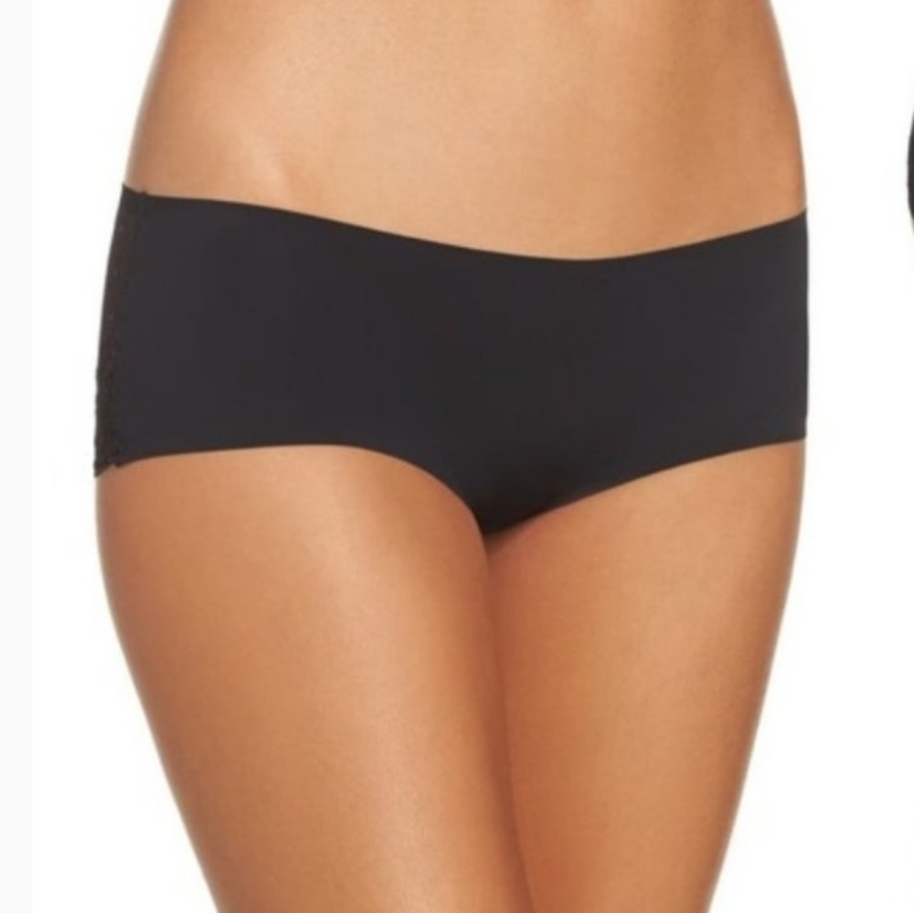 Free People Small Smooth Hipster Black Panties New with tags